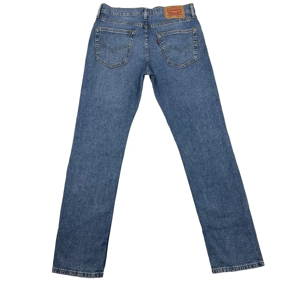 Levi's 511 Slim Fit Jeans Men's 32x32 Blue Denim NWT Reclaimed Sustainable